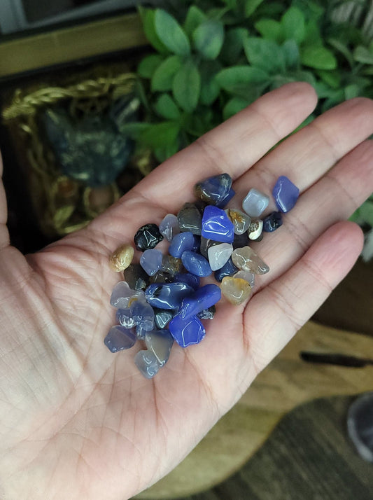 Blue agate | Chips